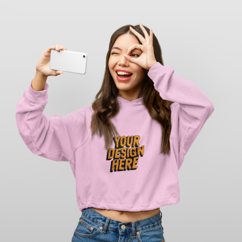 Female Cropped Hoodie