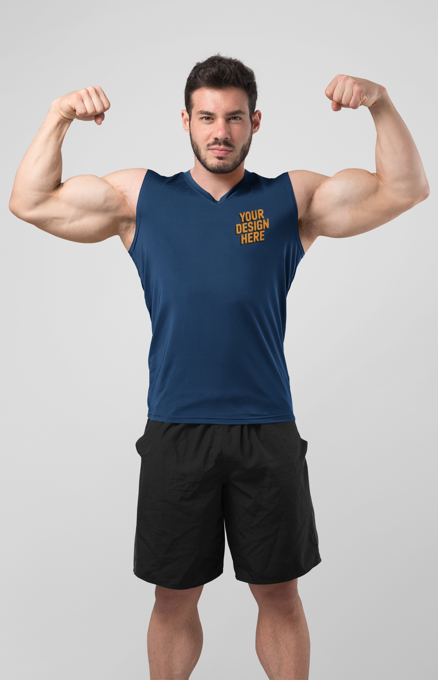 Mens Sleeveless Tshirt - Image 4