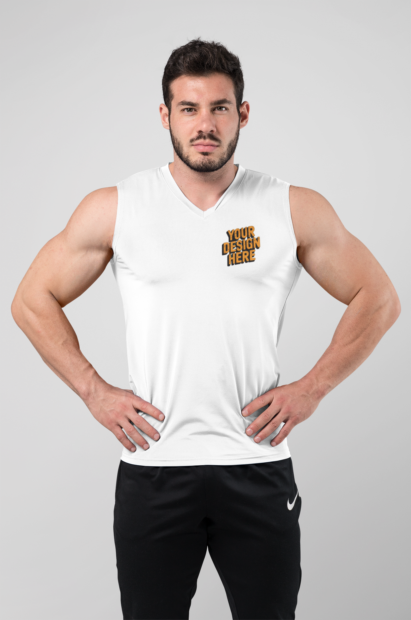 Mens Sleeveless Tshirt - Image 6